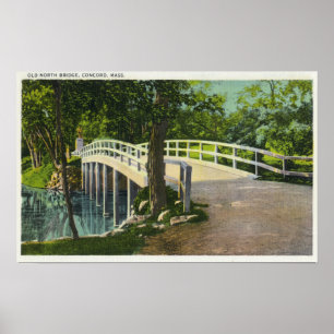Póster Vista da ponte norte velha