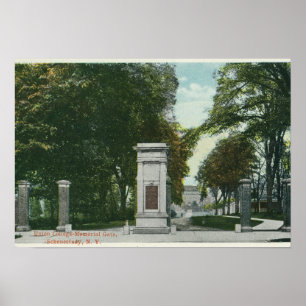 Poster Vista da Porta Memorial do Union College