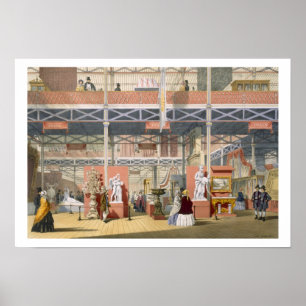 Póster Vista da seção Itália da exposição de Excelentes