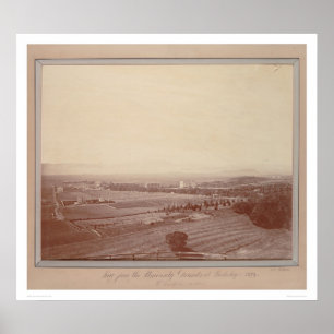 Póster Vista da universidade mmoída… (1338)