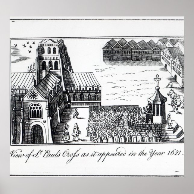 Póster Vista das Ruas. (Frente)