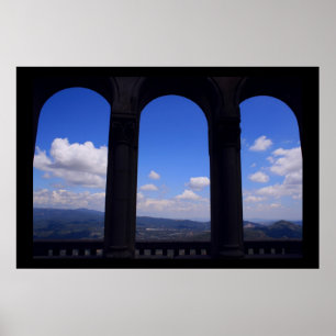 Póster Vista de 3 Windows
