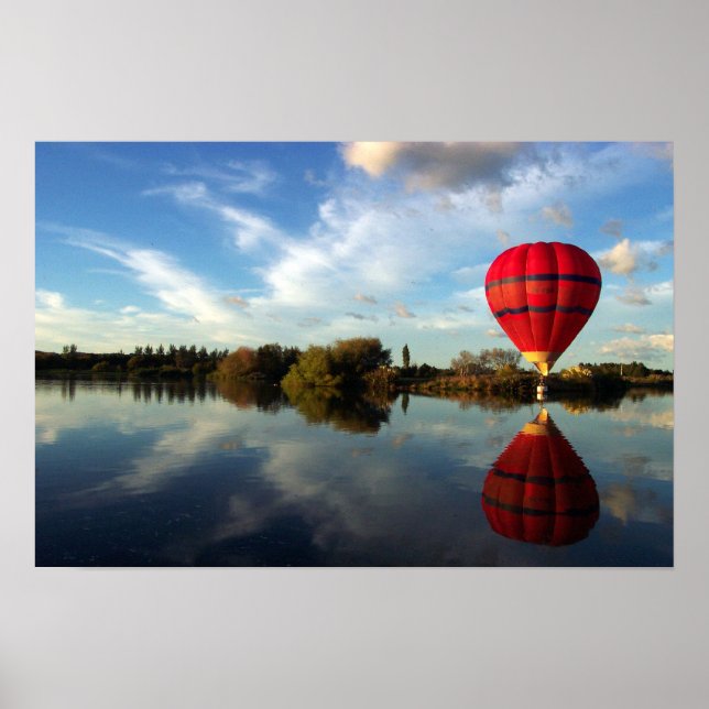 Póster vista de balão (Frente)