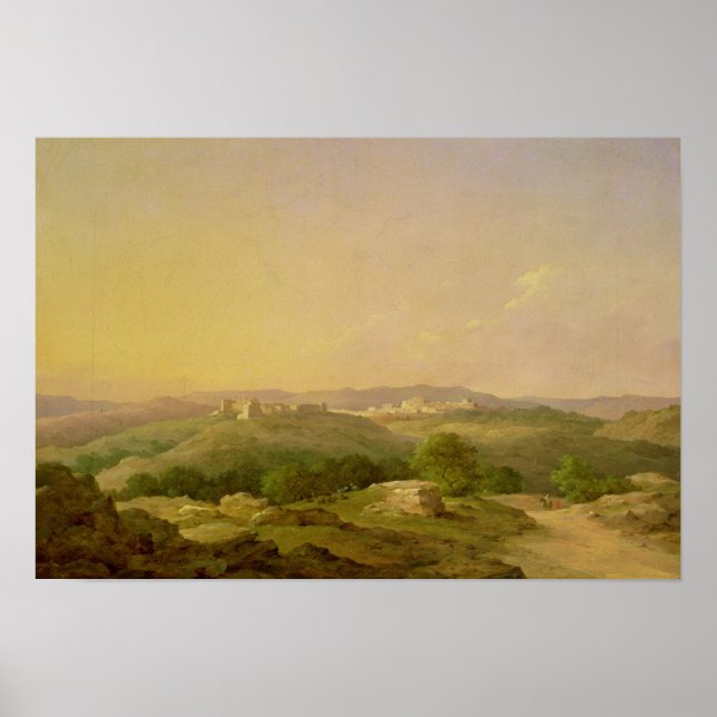 Póster Vista de Belém, 1857 (Frente)