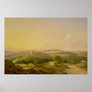 Póster Vista de Bethlehem, 1857