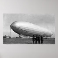 Vista de Blimp Graf Zeppelin