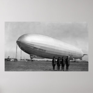 Poster Vista de Blimp Graf Zeppelin