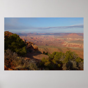 Póster Vista de Canyonlands do Grand View Point Trail