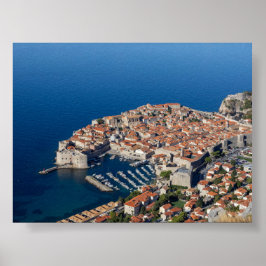Poster Vista de Dubrovnik