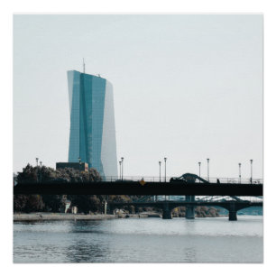 Póster Vista de Frankfurt