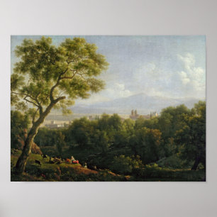 Póster Vista de Frascati