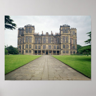 Poster Vista de Hardwick Hall
