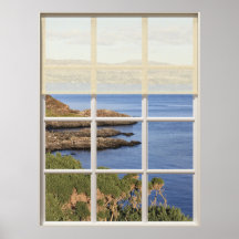 Vista de Ilha Escocesa da Janela