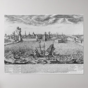 Póster Vista de La Rochelle
