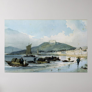 Poster Vista de Macao, China