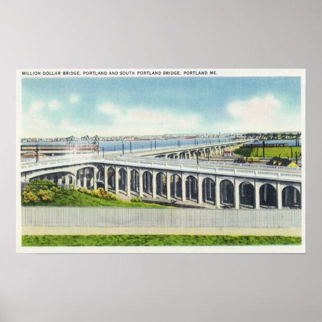 Poster Vista de milhões de dólares (Frente)