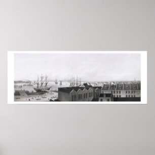 Poster Vista de Nova Orleans tirada do Baixo Algodão Pr