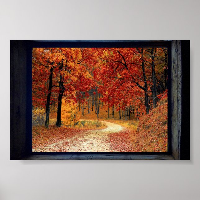 Poster Vista de outono (Frente)