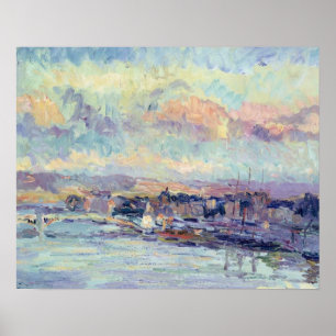 Póster Vista de Paris (óleo na canvas)