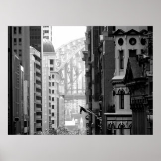 Póster Vista de Ponte do Porto 1