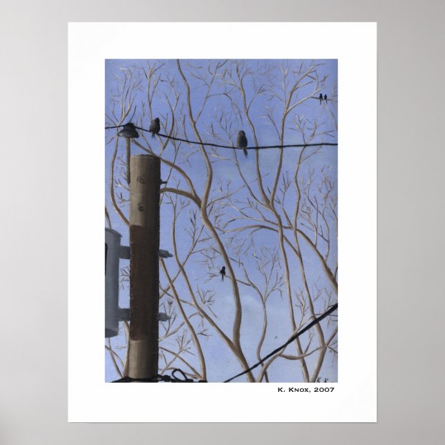 Poster Vista de Portas Traseiras (Frente)