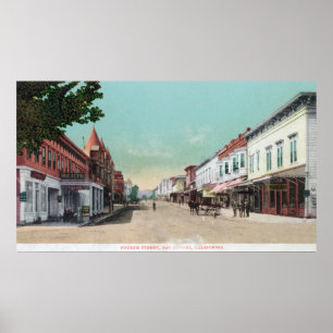 Póster Vista de quarto StreetSan Rafael, CA