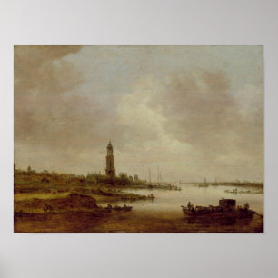 Póster Vista de Rhenen