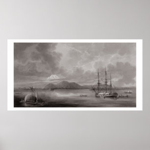 Poster Vista de Rio de Manila (litografia)