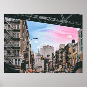 Poster vista de rua