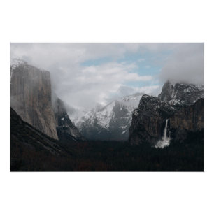 Póster Vista de Túnel Yosemite
