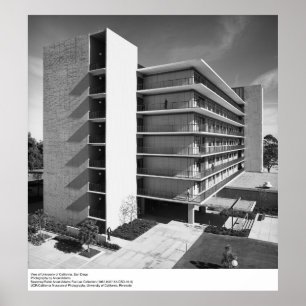 Póster Vista de Uc San Diego, por Ansel Adams
