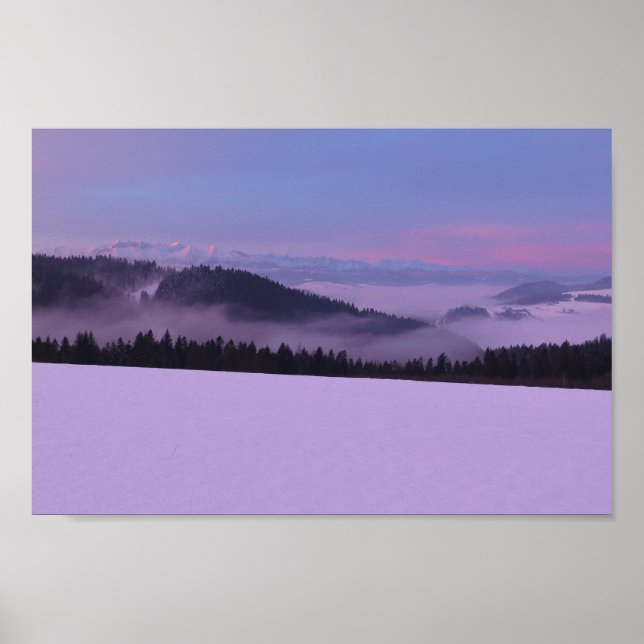 Poster Vista de Winter Tatras (Frente)