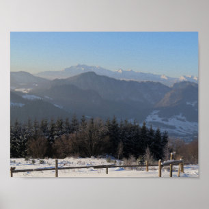 Póster Vista de Winter Tatras de Besboy Sądecki