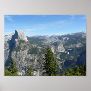Poster Vista de Yosemite do Glacier Point, CA