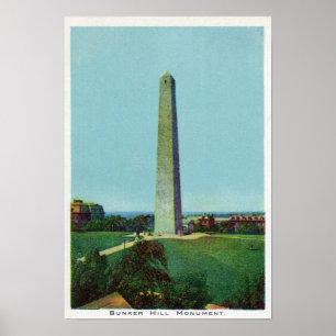 Póster Vista distante do monumento do depósito