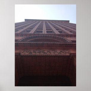 Poster Vista do chão do Guaranty Building
