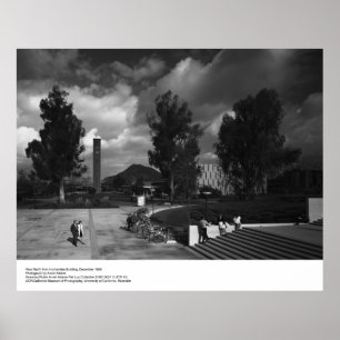 Póster Vista do Edifício Humanidades, 1966, por Ansel Ada