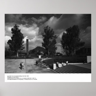 Póster Vista do Edifício Humanidades, 1966, por Ansel Ada