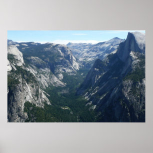 Póster Vista do Glacier Point no Parque Nacional de Yosem