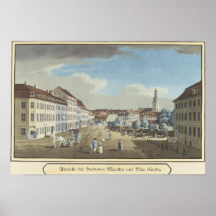 Póster Vista do Hackescher Markt