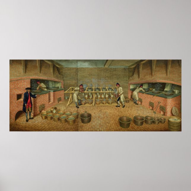 Póster Vista do interior do laboratório (Frente)