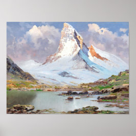 Poster Vista do Matterhorn