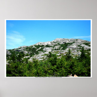 Poster Vista do Monte Monadnock