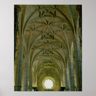 Póster Vista do nave central