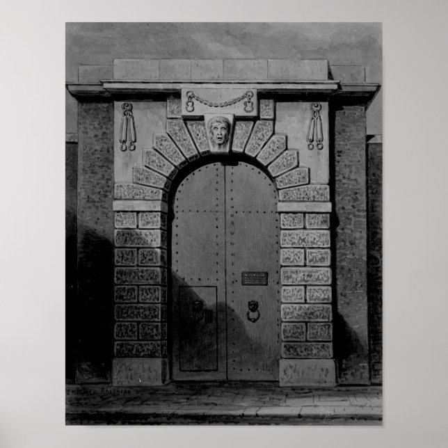 Póster Vista do Newgate (Frente)