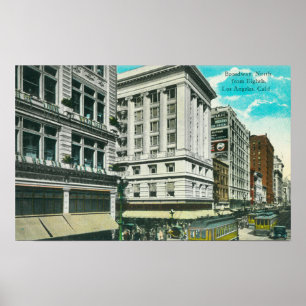 Póster Vista do norte de Broadway do oitavo