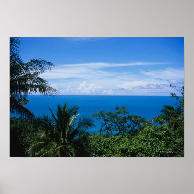Poster Vista do oceano (Frente)