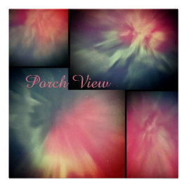 Póster Vista do Pátio / Coroa /