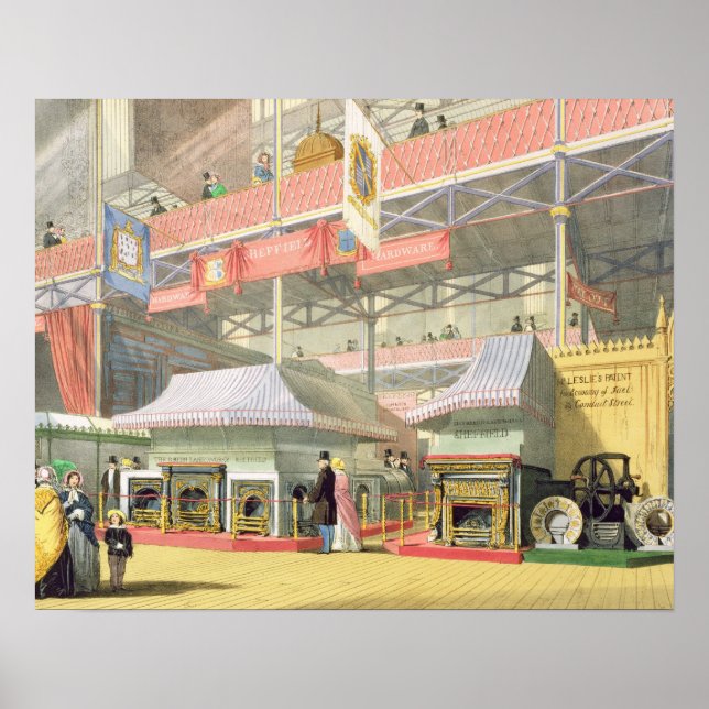 Póster Vista do suporte de hardware Sheffield e do Excele (Frente)
