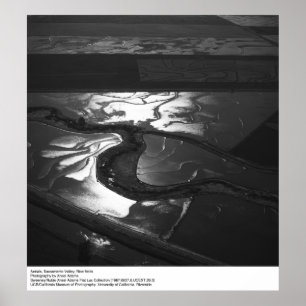 Póster Vista do vale de Sacramento por Ansel Adams